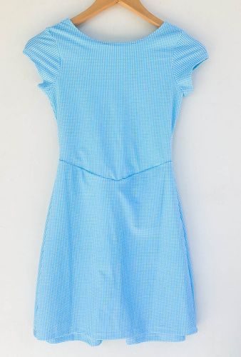 Girls Size 4T - Turquoise Checkered