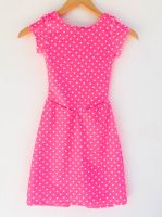 Girls Size 2T - Polka Dots on Neon Pink