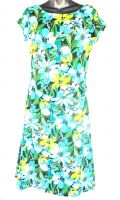 Ladies' Size XXL - Flower Explosion in Green