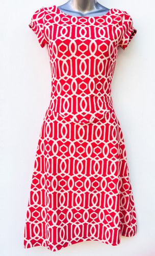 Ladies' Size M - Red Lattice